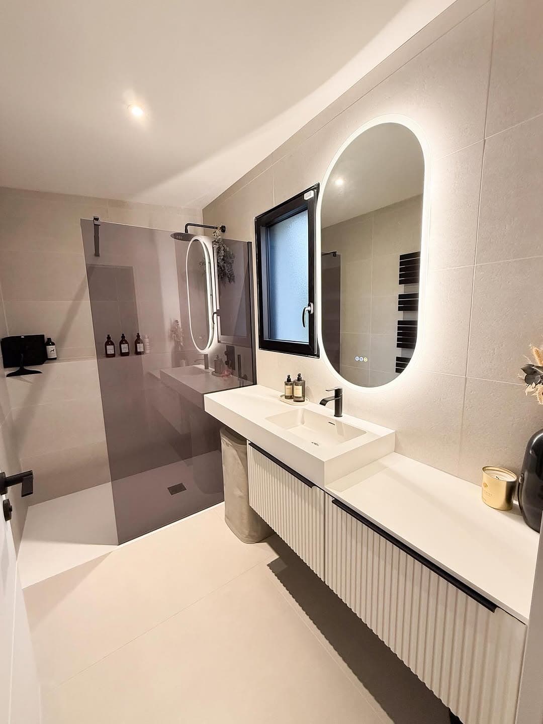 Salle de bain rénovée par Nos Travaux